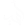 لوگوی سفید عطر سوپرمارکتی امید